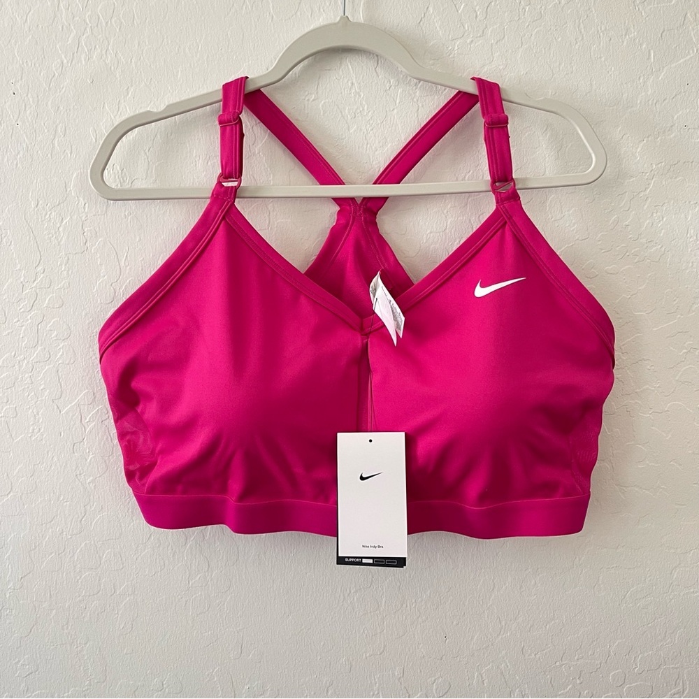 Nike Women's Vibrant Pink Sports Bra 3x